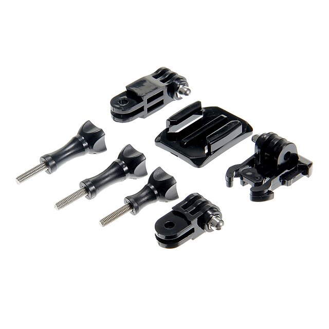  Accessories Adhesive Mounts Mount / Holder High Quality For Action Camera Gopro 3 Gopro 3+ Gopro 2 Sports DV Ski / Snowboard Diving