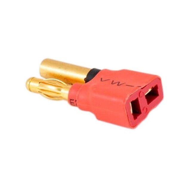  nu conectori fire / Plug femeie T-fișă de 4.0mm banană mufă de sex masculin și feminin (10 buc / sac)