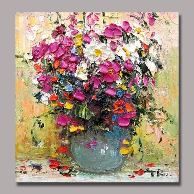  Oil Painting Hand Painted - Still Life Classic Traditional Stretched Canvas