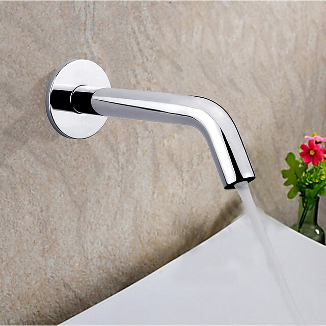 sensor moderne håndfri badeværelse vask vandhane-krom finish (kold)