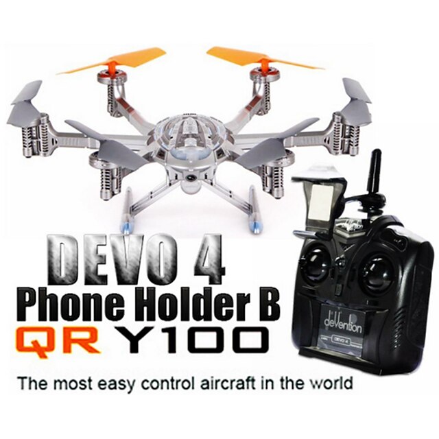  Walkera QR ios Y100 fpv wifi / android / rc devo quadcopter drone ufo avec le GPS de l'appareil photo et de la COI à 6 axes