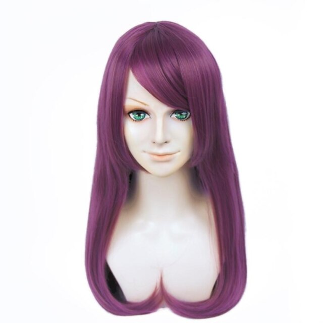  Cosplay Wigs Tokyo Ghoul Kamisiro Rize Anime Cosplay Wigs 24 inch Heat Resistant Fiber Women's Halloween Wigs