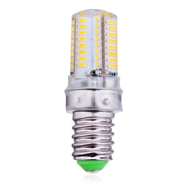  1個 2.5 W ＬＥＤコーン型電球 300 lm E14 64 LEDビーズ SMD 3014 温白色 クールホワイト 220-240 V / RoHs