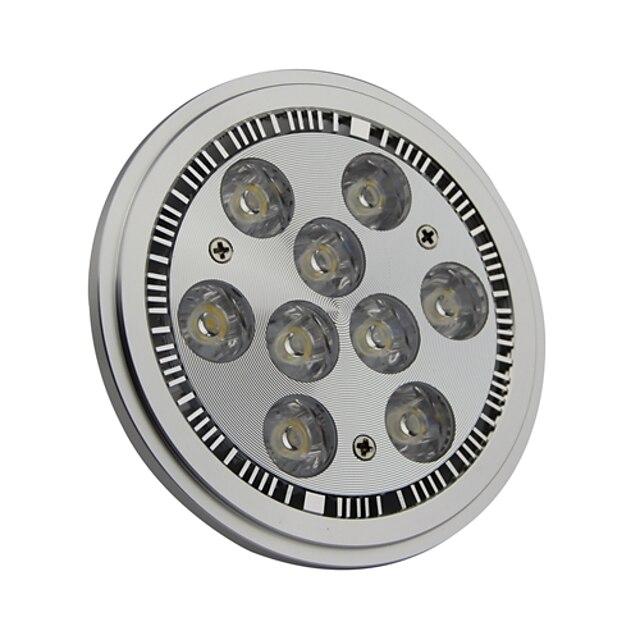  9W G53 Spot LED AR111 9 LED Haute Puissance 990LM lm Blanc Froid AC 85-265 V