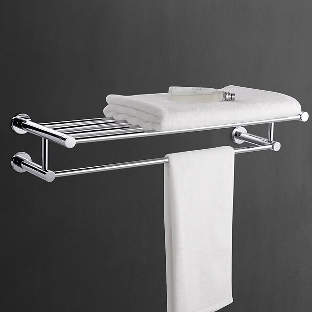  Håndklædestang Sej Moderne Messing 1pc - Badeværelse Dobbelt Vægmonteret