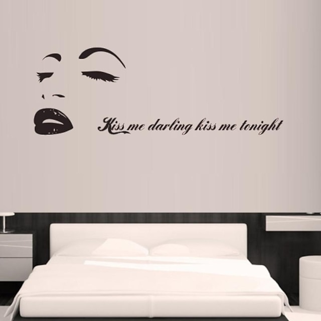  Wall Stickers Wall Decals, Marilyn Monroe Family Home Decor PVC Wall Stickers
