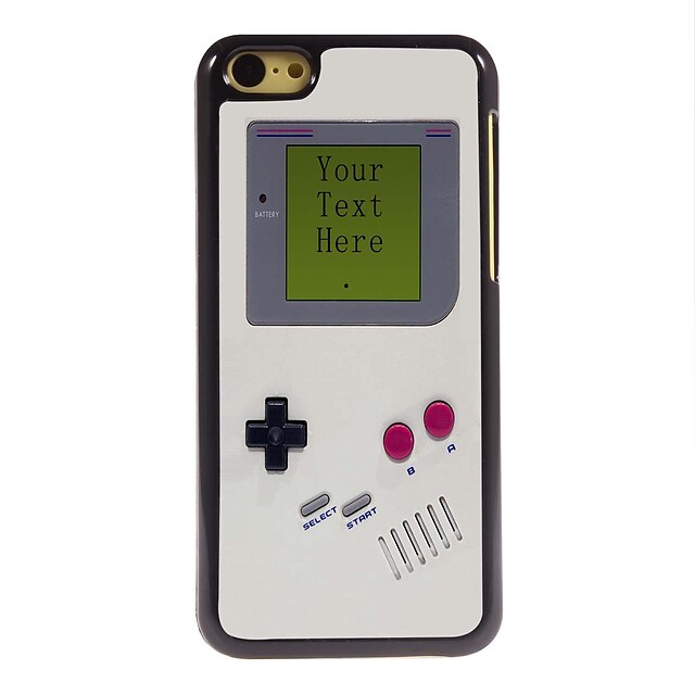  joc cadou caz personalizate de metal de design consola pentru iPhone 5c