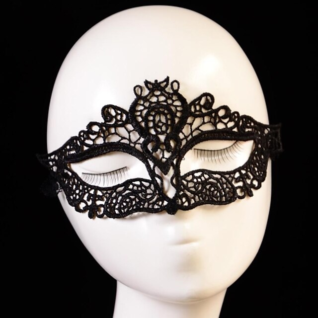  Fashion Butterfly Pattern Lace Party Mask