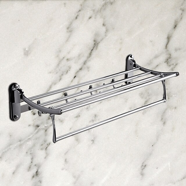 Towel Bar Contemporary Stainless Steel Double
