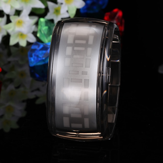  Pánské Náramkové hodinky Digitální Černá Kalendář LED Digitální Černá