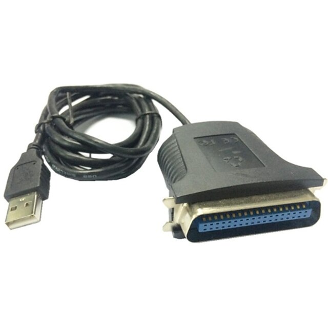  36 pins usb 2.0 naar IEEE 1284-printer adapterkabel pc connector snoer 1.8m 6ft parallel