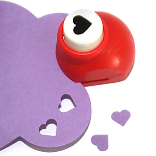  pumn instrument de tăiere DIY mini metalice model de inima (culoare aleatorii)