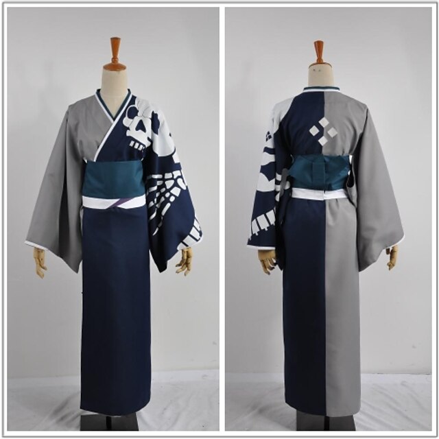  Inspirat de Cosplay Cosplay Video Joc Costume Cosplay Costume Cosplay Peteci Manșon Lung Mănuși Centură Kimono Coat Costume