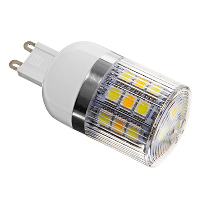  4W G9 LED Corn Lights T 31 SMD 5050 280 lm Natural White AC 220-240 V