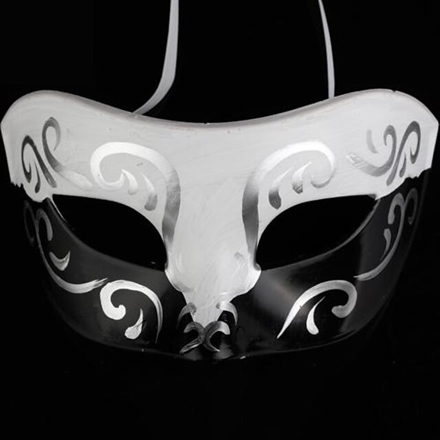  Karneval Maske Herre Halloween Festival / Højtider Halloween Kostumer Udklædning Trykt mønster