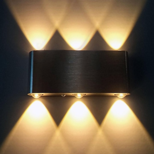  Modernt Modernt Metall vägg~~POS=TRUNC 90-240V 1w / Integrerad LED
