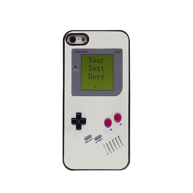  personalizzato gioco regalo caso di disegno console in metallo per iPhone 5 / 5s