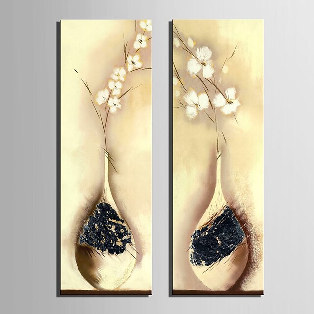  Stretched Canvas Print Canvas Set Still Life Two Panels Print Wall Decor Home Decoration