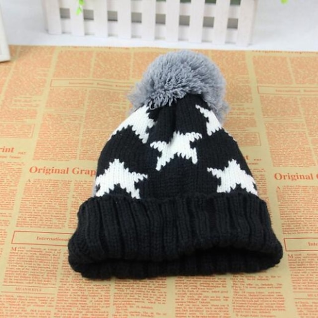  pentagrama unisex gorra de lana caliente