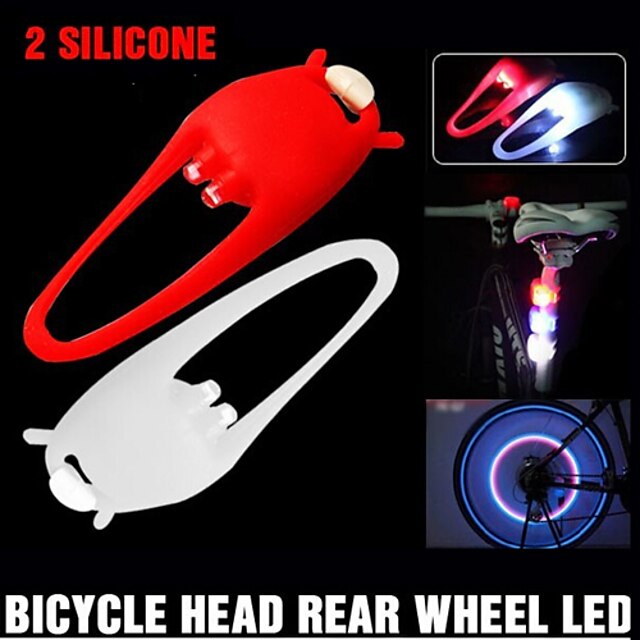  szitakötő style 2 szuper fényes LED kerékpár lámpa