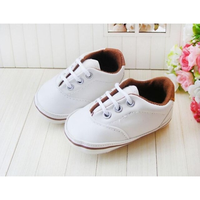  Boys' Shoes Leatherette Spring / Fall / Winter First Walkers / Crib Shoes Flats Split Joint for White / Party & Evening