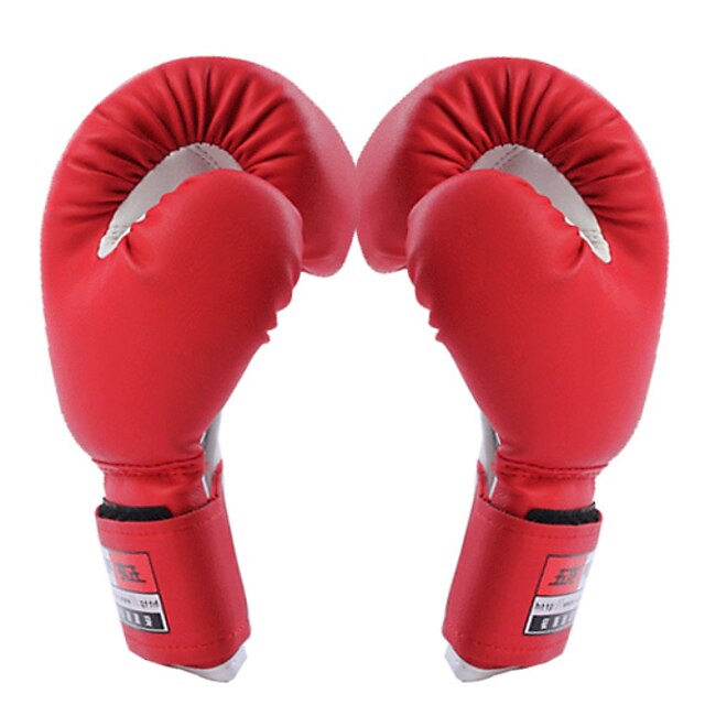  Boxing Gloves Full-finger Gloves Men's / Kid's Anti-skidding / Wearable / Shockproof Boxing Red / Blue