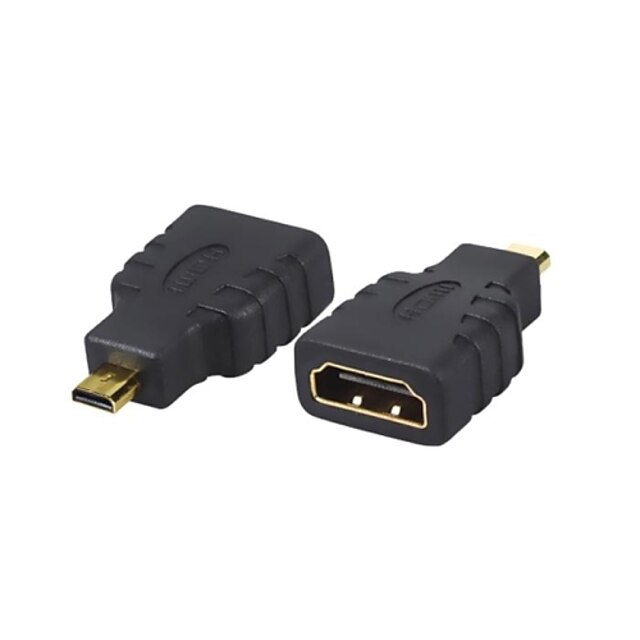  1ks nový HDMI zásuvka na micro HDMI zástrčka f / m převodník konektor adaptéru HD TV kamery doprava zdarma