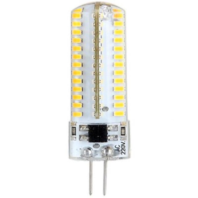  LED-lampa LED-lampor med G-sockel 600 lm G4 104 LED-pärlor SMD 3014 Varmvit 220-240 V / #