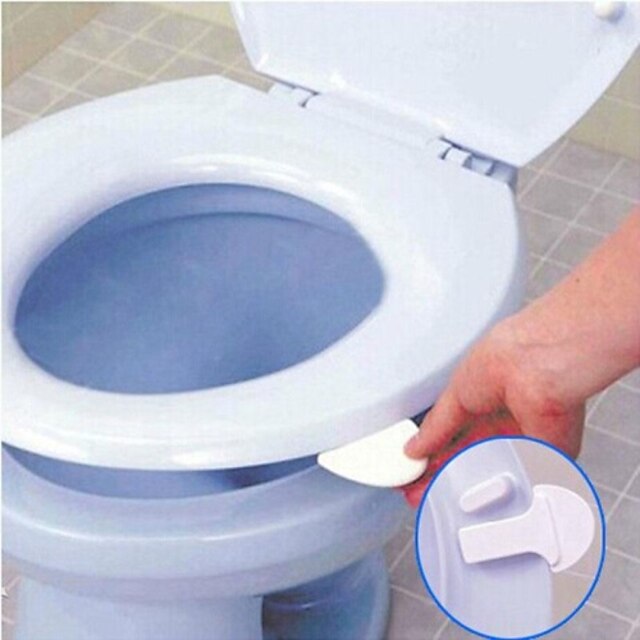  WC-Sitz Lifter Griff Multi-Funktion / Umweltfreundlich / Leichte Bedienung Mini Schwamm / Kunststoff 1 Stück - Bad Toilettenzubehör
