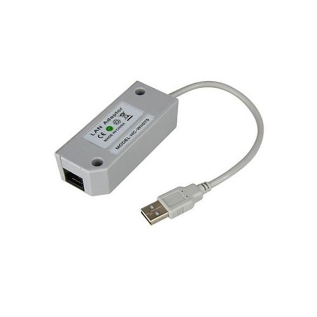  Adaptateur Pour Wii U / Wii ,  Adaptateur LAN Adaptateur Métal / ABS 1 pcs unité