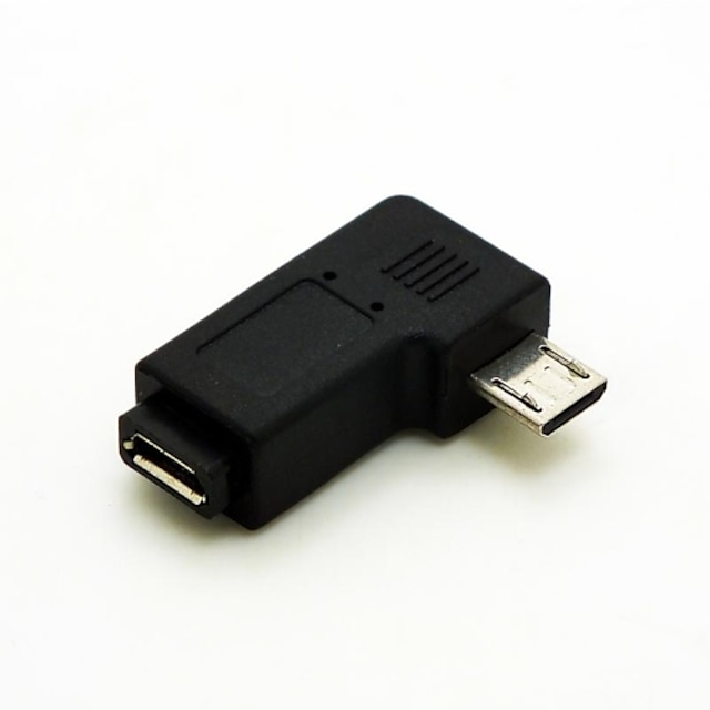  rechtwinklige 90-Grad-Micro-USB-Stecker auf Micro-USB-Buchse Verlängerungskabel Adapter Conventer Kabelstecker versandkostenfrei