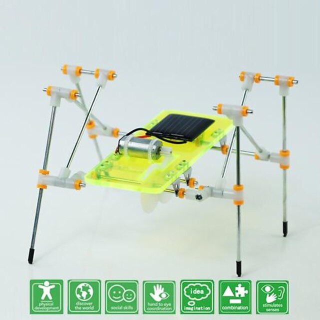  DIY Robot Solar Energy Handiwork Novelty Toys