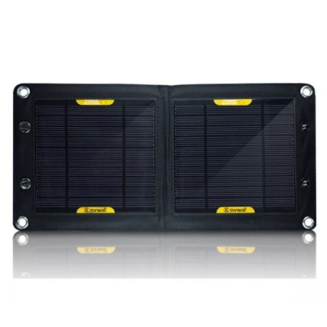  sortie usb 7w chargeur de batterie externe pliable portable solaire pour samsung nokia sony htc etc