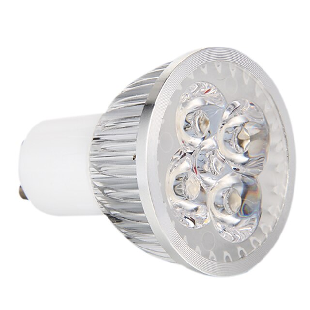  360 lm GU10 LED-spotlampen 4 LED-kralen Krachtige LED Dimbaar Warm wit 220-240 V