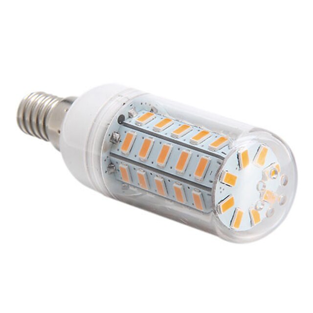  1db 4 W LED kukorica izzók 360 lm E14 E26 / E27 48 LED gyöngyök SMD 5730 Meleg fehér Hideg fehér 220-240 V