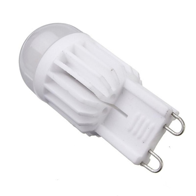  5 W LED-maïslampen 400-450 lm G9 T 2 LED-kralen COB Dimbaar Warm wit 220-240 V