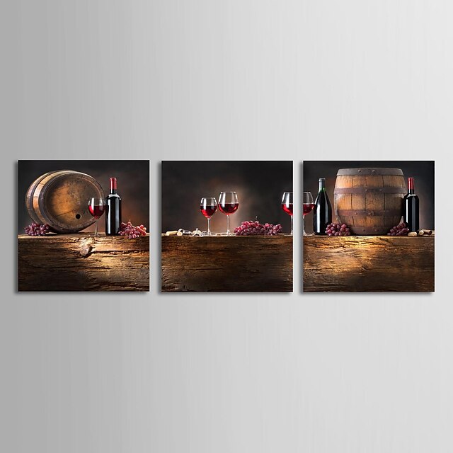  Still Life Three Panels Horizontal Print Wall Decor Home Decoration