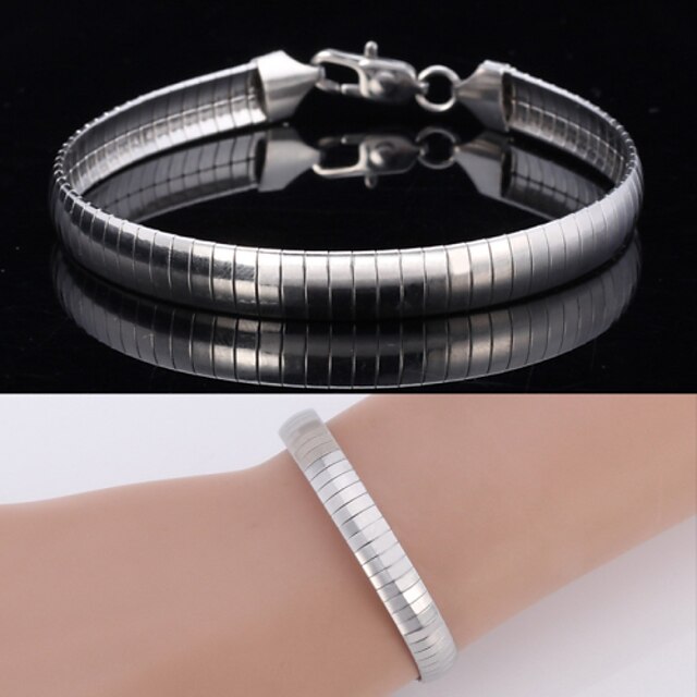  nouvelles grandes bracelet bracelet chaîne serpent en acier 316L titane fraîches de haute qualité
