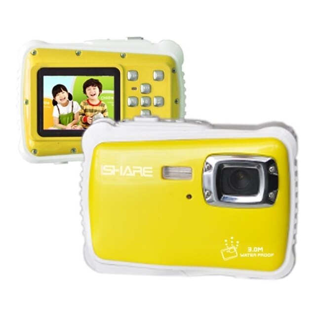  iShare CMDT-5261 1.8inch TFT 5.0MP HD 1080p enfants caméscope étanche à la poussière et la résistance chute