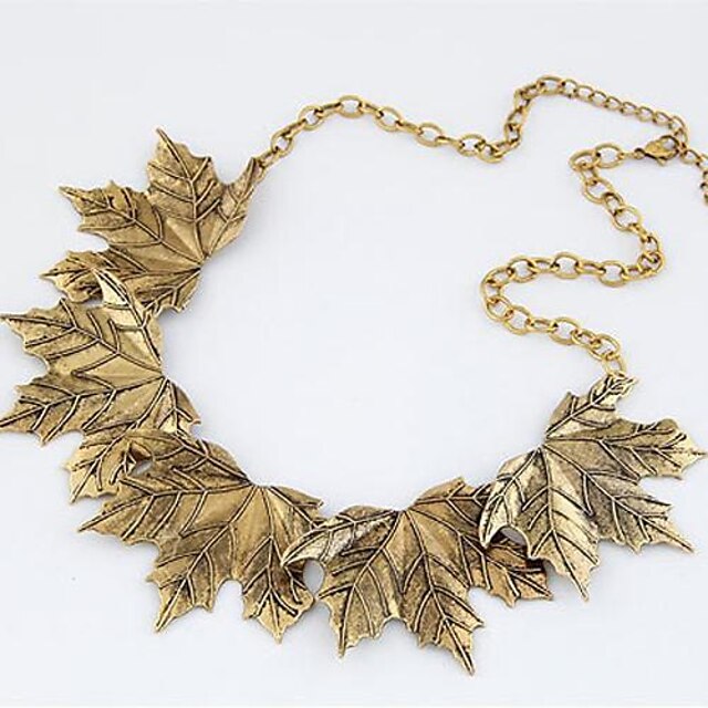  Women's Statement Necklace Alloy Screen Color Necklace Jewelry For