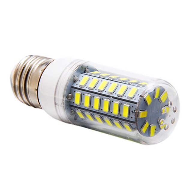  5 W LED-kornpærer 450 lm E14 G9 E26 / E27 56 LED perler SMD 5730 Varm hvit Kjølig hvit 220-240 V, 1pc