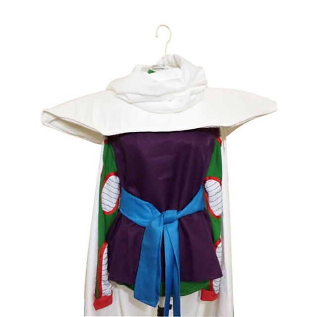  Inspired by Dragon Ball Piccolo Anime Cosplay Costumes Japanese Cosplay Suits Patchwork Sleeveless Leotard / Onesie Top Belt For Men's / Cloak / Cloak