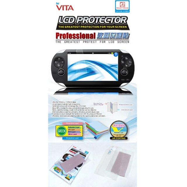 Защитные пленки Назначение PS Vita Защитные пленки пластик Ед. изм