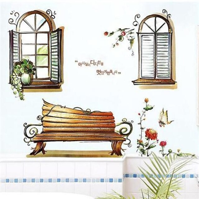  Autocolante de Perete Decorative - Autocolante perete plane Peisaj Sufragerie / Dormitor / Bucătărie