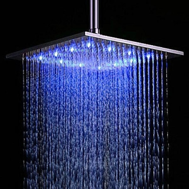  Contemporary Rain Shower Brushed Feature - LED / Rainfall, Shower Head