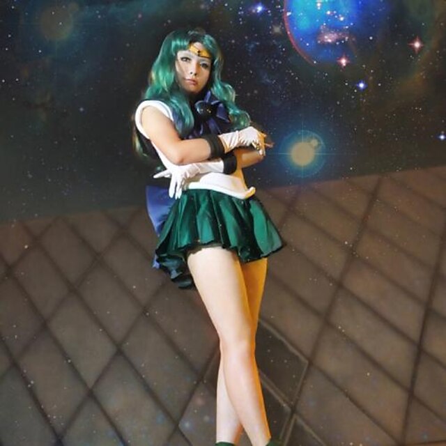  Parrucche Cosplay Sailor Moon Michelle Kaioh Anime/Videogiochi Parrucche Cosplay 80 CM Tessuno resistente a calore Donna