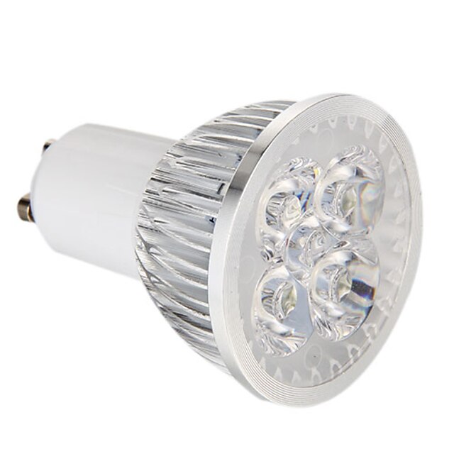  360 lm GU10 LED-spotlampen 4 leds Krachtige LED Dimbaar Natuurlijk wit AC 220-240V
