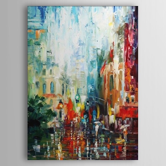  Oil Painting Hand Painted - Abstract Comtemporary Stretched Canvas