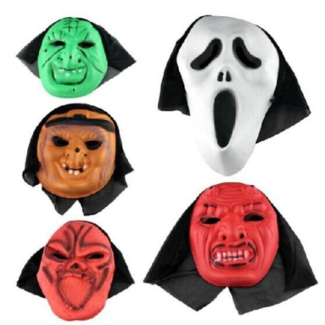  маска для вечеринок Halloween маска (случайный цвет) домашнее украшение
