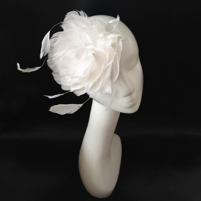  Women's Feather Headpiece-Wedding Special Occasion Fascinators